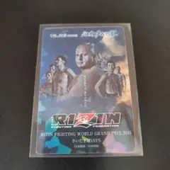 新品　RIZINポテトスティック　カード
