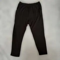 ブラック サルエルパンツ ウエストゴム ポケット付き　Ｍサイズ