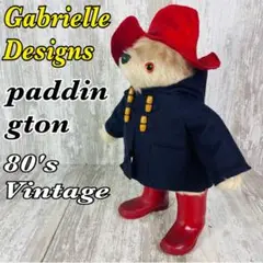 【希少品】レア Gabrielle ガブリエル・デザインズ社 くまのパディントン イギリス1981年 ＊ ガブリエル・デザインズ社 ＊ Gabrielle