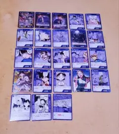 名探偵コナンカードゲーム　黒影の襲来　青　カードセット