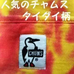 人気 チャムス ハリケーントップ タイダイ アウトドア フェス