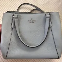 kate spade New York ライトブルー ショルダーバッグ⭐︎