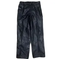 【高級ラムレザー使用】Damm Lrax 本革レザーパンツ