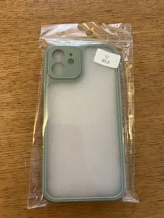 iPhone12用ソフトケース ミントグリーン 新品未使用