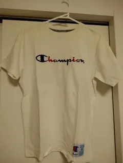 チャンピオン　Champion Tシャツ　半袖　ロゴ　ホワイト　メンズ　Mサイズ