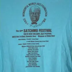 美品　ルイアームストロング　Satchmo Festival Tシャツ 2012