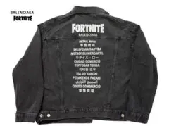 世界200着限定 新品 BALENCIAGA FORTNITE デニムジャケット