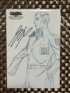 進撃の巨人 エルヴィン ポストカード