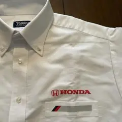 HONDA ホワイト 半袖シャツ M
