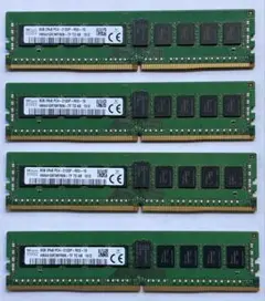 pc4-2133p SK Hynix 8Gメモリ(DDR4) 4枚 まとめ売り