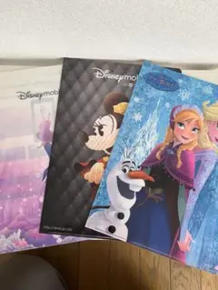 Disney mobile キャラクタークリアファイル 3枚セット
