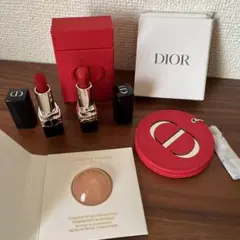 【新品未使用】非売品Dior ディオールミニリップ&ミラー プレステージマスク