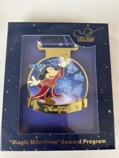 香港ディズニー2025年パス特典メダル 新品ミッキーファンタジア