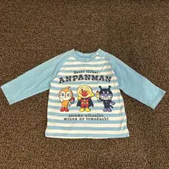 アンパンマン　ロンT 水色　95