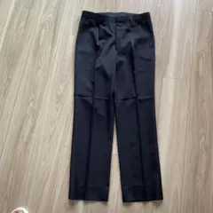 ワンタックスラックス　ビジネスメンズ　黒　W82