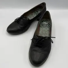 美品 camper Agatha 黒 パンプス レザー 23.5cm