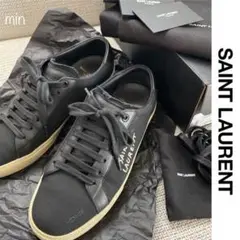 Saint Laurent サンローラン スニーカー ブラック24.5