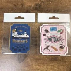 【セット】ハリーポッターダイカットステッカーB ホグワーツ＆C ハニーデュークス