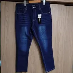 SOMEDIFF スリムフィットクロップド丈デニム XL