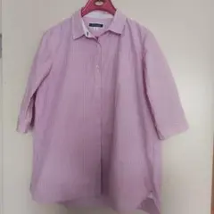 PORTLAND ピンクギンガムチェック シャツ