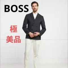 ［極美品］ 現行タグ BOSS ダブル テーラード ジャケット ＸＬ