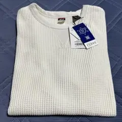 ナンガ エコハイブリッド ワッフル ルーズフィットティー 白 Sサイズ 新品