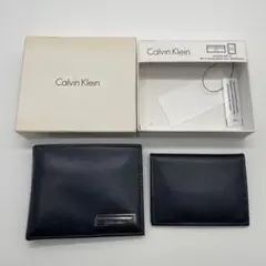 ☆新品 未使用☆CK☆カルバンクライン☆二つ折り財布☆カードケース☆パスケース