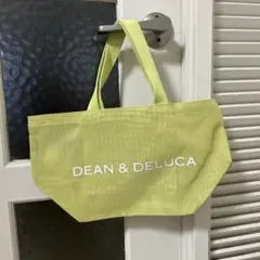 DEAN & DELUCA ライムグリーン トートバッグ