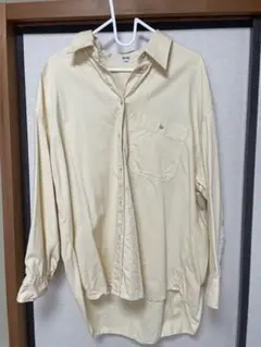 UNIQLO U イエロー長袖シャツ M