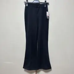未使用新品 FLC リブダンボールフレアパンツ 黒 Mサイズ