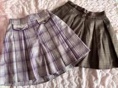 【お買い得♪】アクシーズファム キュロット 2着セット