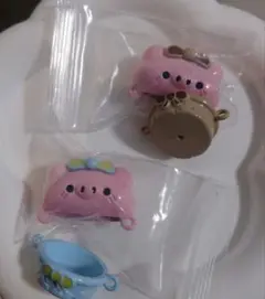 ブタ鍋合金パーツ❤︎ 2個セット