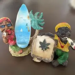 ジャマイカ　置き物　２点　ラスタ　ボブマーリー
