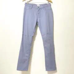 ケーギャルソン　パンツ　チノパン 薄紫　ストレート　L
