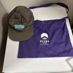 BEAMS JAPAN 限定西本願寺サコッシュとKAMO RIVERキャップ