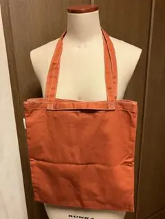 フルーツオブザルーム　レンガ色トートバッグ
