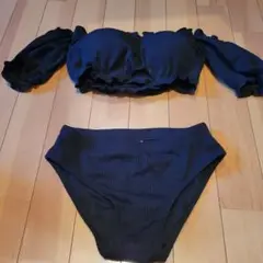 ブラック 水着 オフショル Sサイズ
