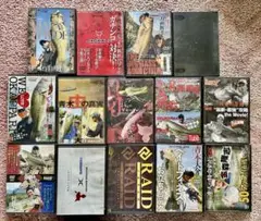 バスフィッシング DVD コレクション13枚＋おまけ付き