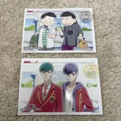 JR東海　推し旅　おそ松さん　オリジナルブロマイド　チョロ松×一松