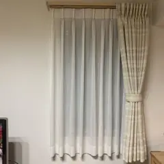 (値下げ)ケユカ KEYUKA 腰窓 カーテン