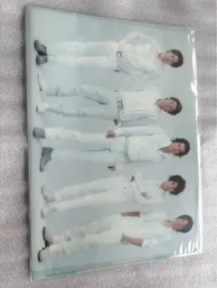 ARASHI 嵐　クリアファイル ホワイト