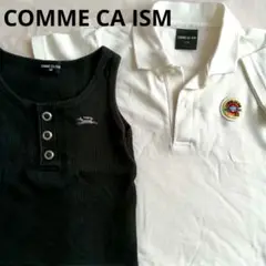 COMME CA ISM　コムサイズム　タンクトップ 90 　ポロシャツ 100