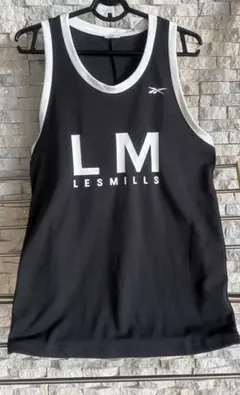 Reebok LES MILLS タンクトップ 黒/白