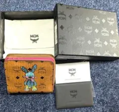 MCM 二つ折り財布　ウサギ　ピンク 2025年最新】mcm 財布 ラビットの人気アイテム - メルカリ