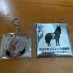 JRA スタニングローズ 2024年GIレース優勝馬キーホルダー