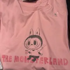 UNIQLO POPMART UT ラブブ　XLサイズ　ユニクロ ピンク