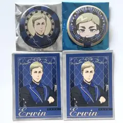 進撃の巨人 ソフマップ アニメガ 缶バッジ トレカ エルヴィン