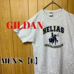 TO50【US輸入】GILDAN(ギルダン)　Tシャツ【メンズL】グレー