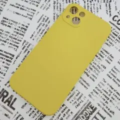 iPhone 14Plus シリコンケース (11) イエロー