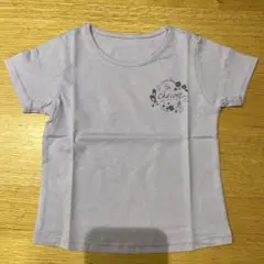 チャコット chacott バレエTシャツ 130cm キッズ ラベンダー